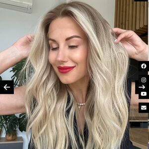 Hairalicious Human Hair Wig - Lace Front - Glueless - Blonde - Candice Swanepoel